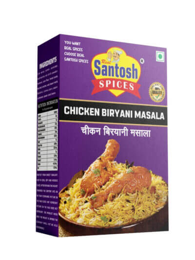 Santosh Spices Meat Biryani Masala - Authentic Mutton Biryani Mix