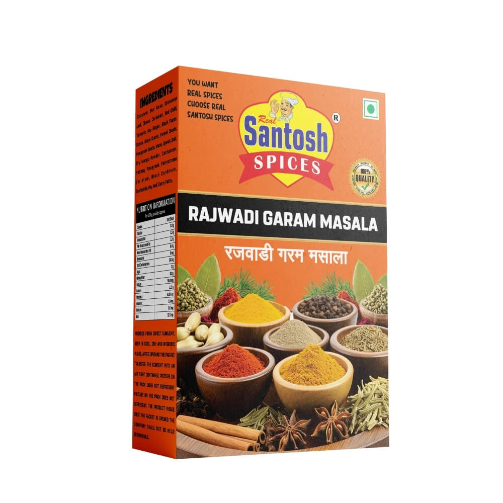 Santosh Spices Rajwadi Garam Masala - Royal Premium Blend