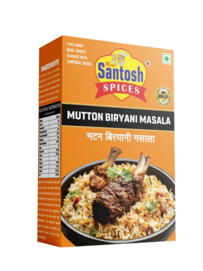 Santosh Spices Mutton Biryani Masala - Royal Hyderabadi Blend